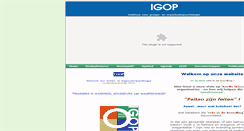Desktop Screenshot of igop.nl