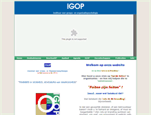 Tablet Screenshot of igop.nl